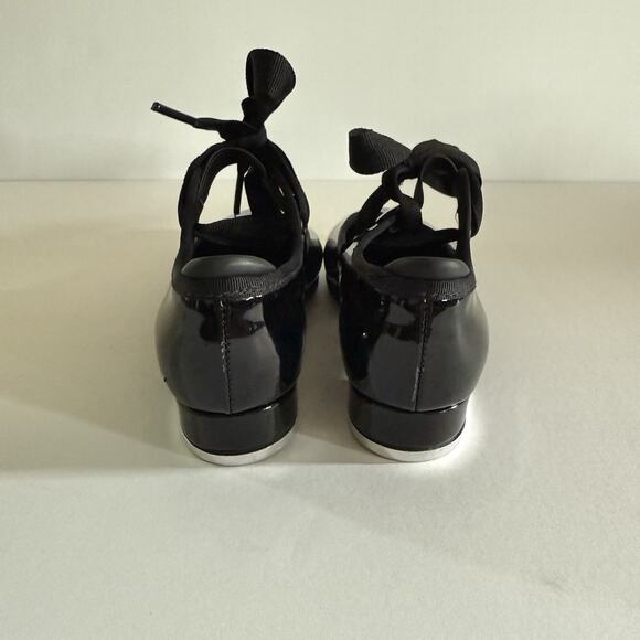 BLOCH Annie Tyette Tap Shoes Black Patent Leather S0350G Little Kids Size 11 - Picture 5 of 14